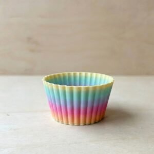 Cupcake bakje regenboog