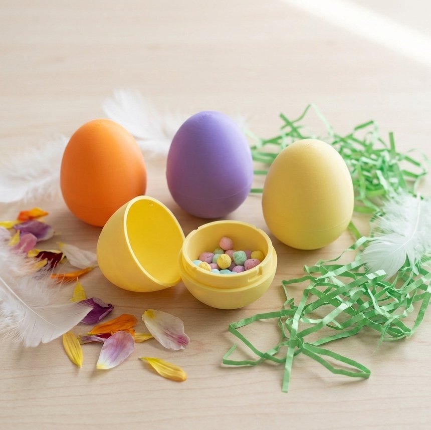 Vulbare paaseieren sensorisch