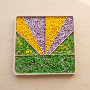 Landschap vulvorm bloemen